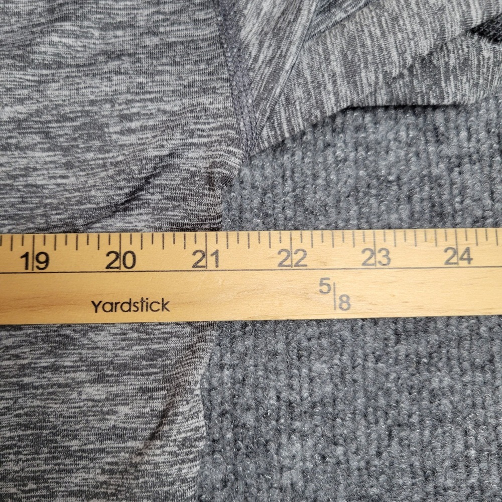 Nike Running 1/2 Zip Pullover Shirt Men's L Dri-Fit Gray Heather Long Sleeve - Picture 3 of 7
